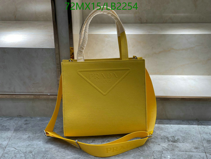 Prada Bag-(4A)-Handbag-,Code: LB2254,$: 72USD