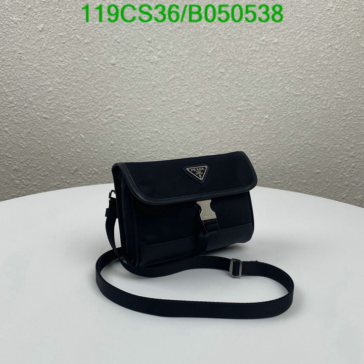 Prada Bag-(Mirror)-Diagonal-,Code: B050538,$: 119USD