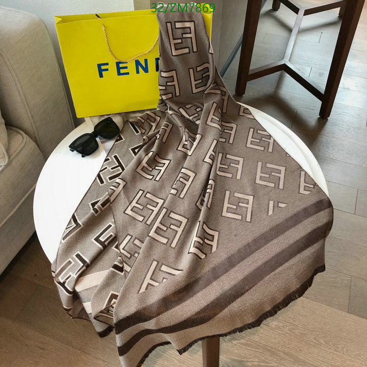 Scarf-Fendi, Code: ZM7869,$: 32USD