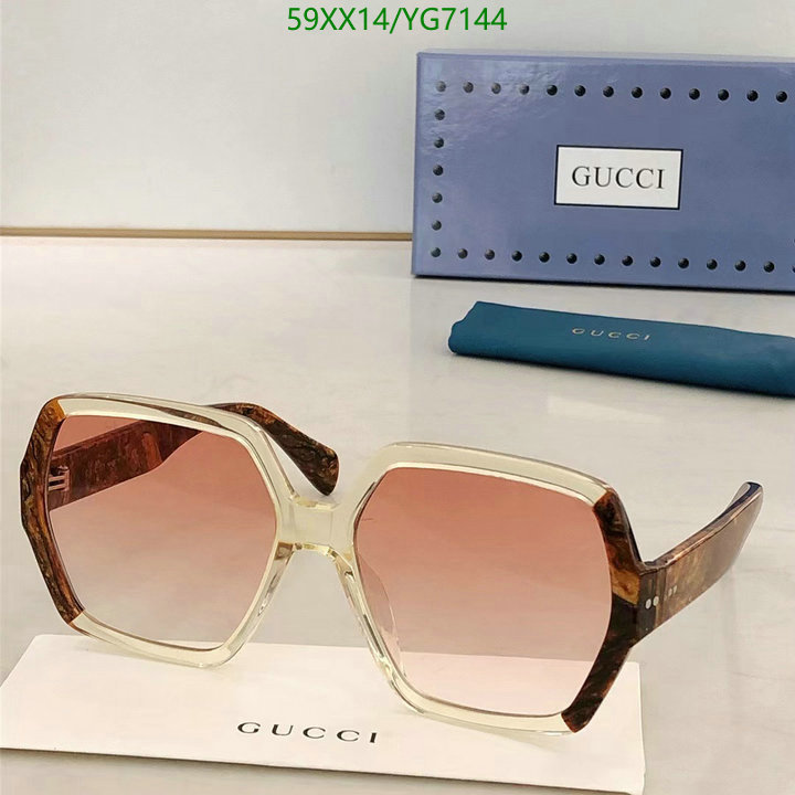 Glasses-Gucci, Code: YG7144,$: 59USD