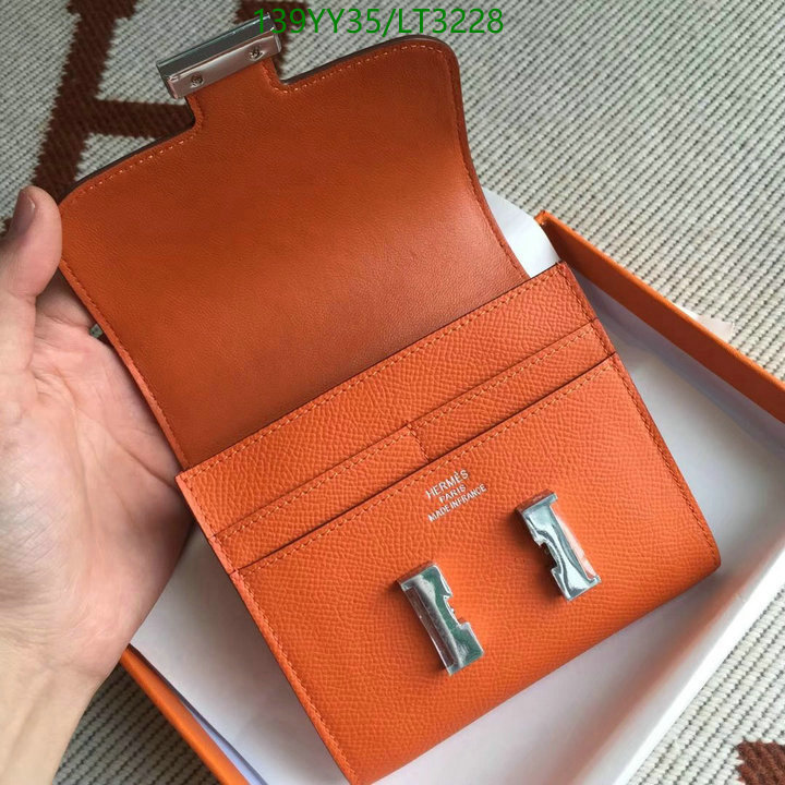 Hermes Bag-(Mirror)-Wallet-,Code: LT3228,$: 139USD