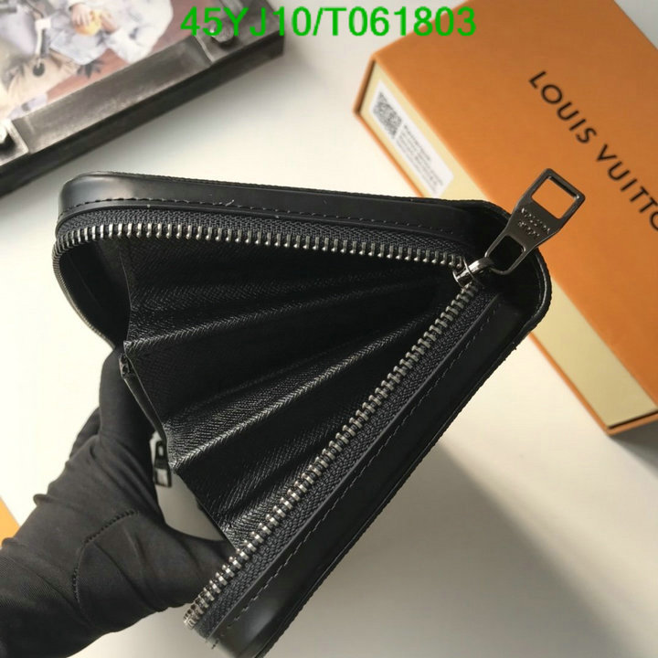 LV Bags-(4A)-Wallet-,Code: T061803,$: 45USD