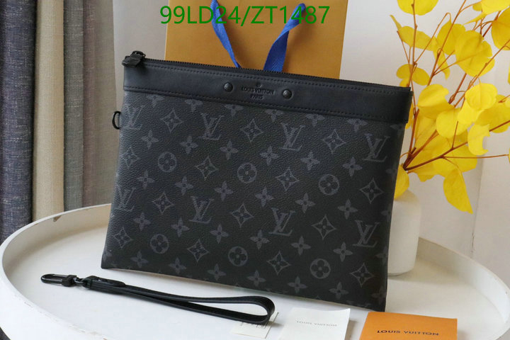 LV Bags-(Mirror)-Wallet-,Code: ZT1487,$: 99USD