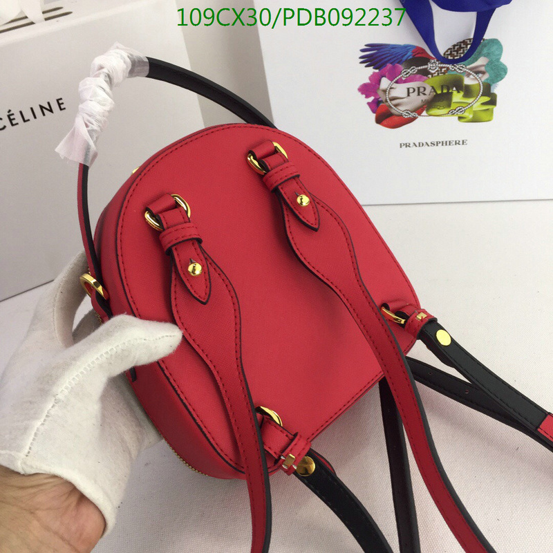 Prada Bag-(4A)-Backpack-,Code: PDB092237,$:109USD