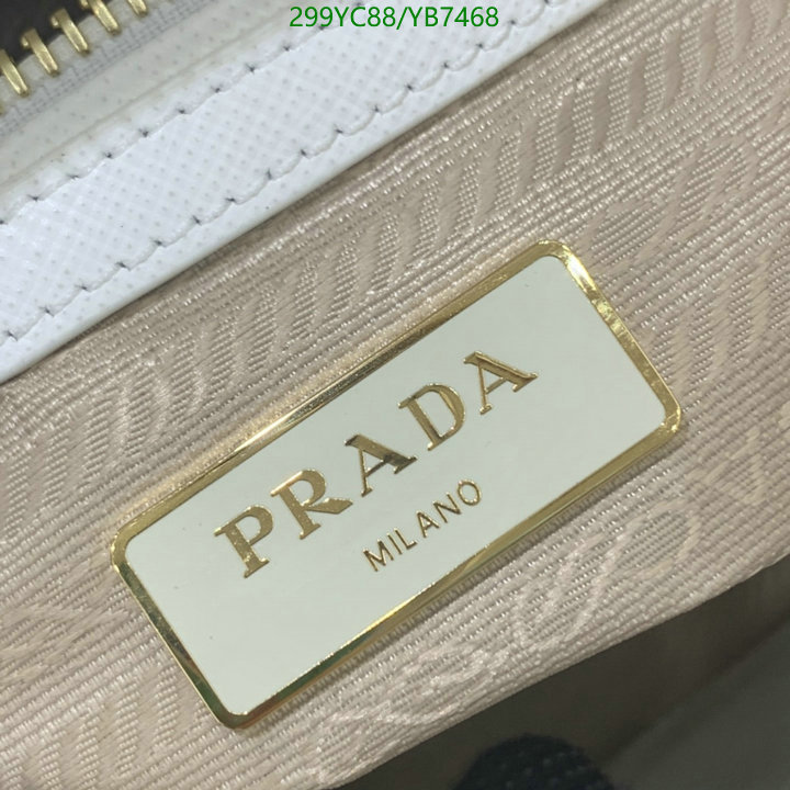 Prada Bag-(Mirror)-Handbag-,Code: YB7468,$: 299USD