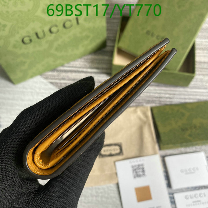 Gucci Bag-(Mirror)-Wallet-,Code: YT770,$: 69USD