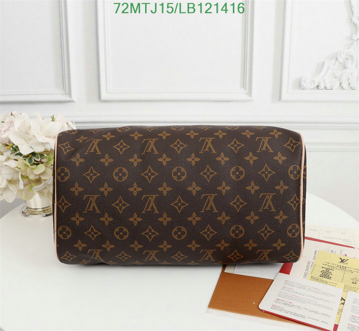 LV Bags-(4A)-Speedy-,Code: LB121416,$: 72USD