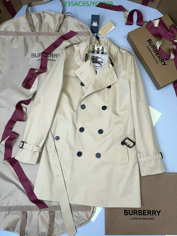 Down jacket Men-Burberry, Code: YC1779,$: 235USD