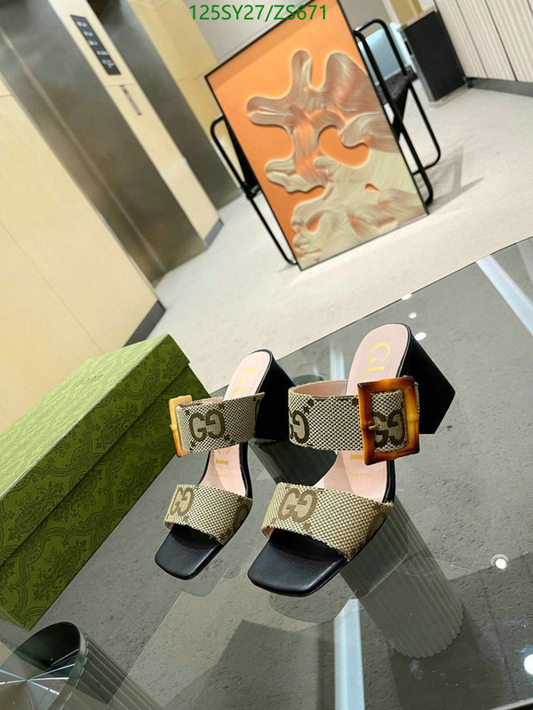 Women Shoes-Gucci, Code: ZS671,$: 125USD