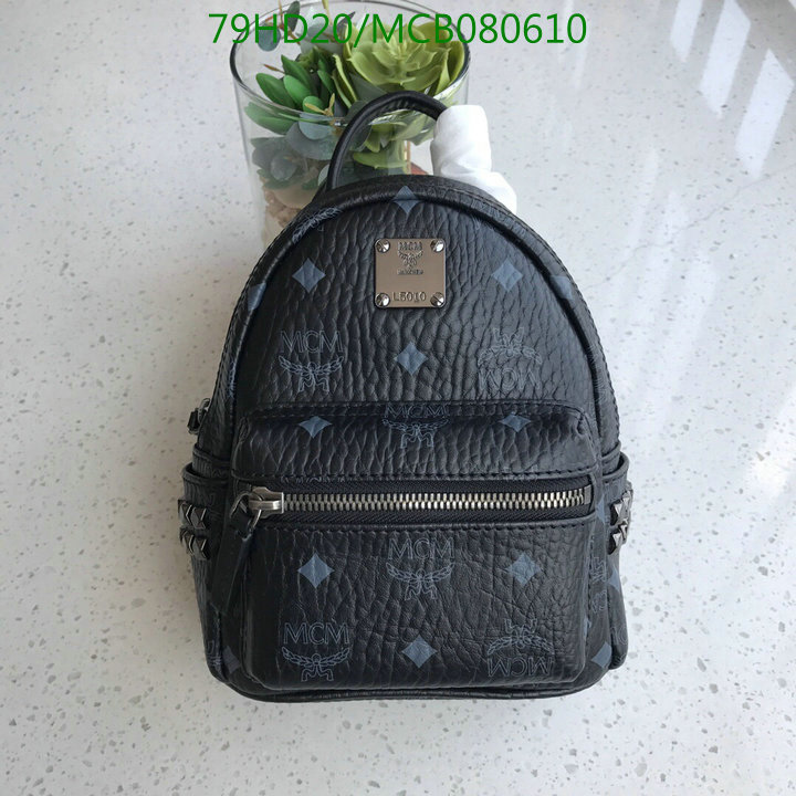 MCM Bag-(Mirror)-Backpack-,Code:MCB080610,$: 105USD