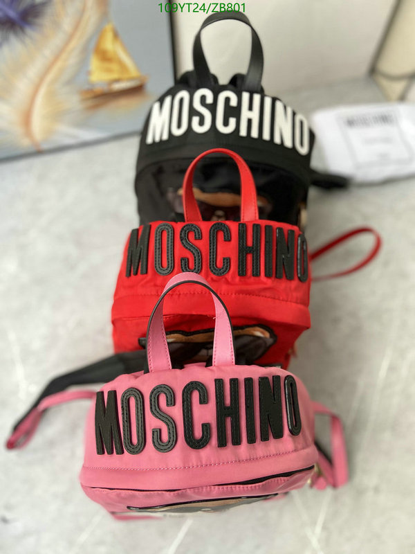 Moschino Bag-(Mirror)-Backpack-,Code: ZB801,$: 109USD