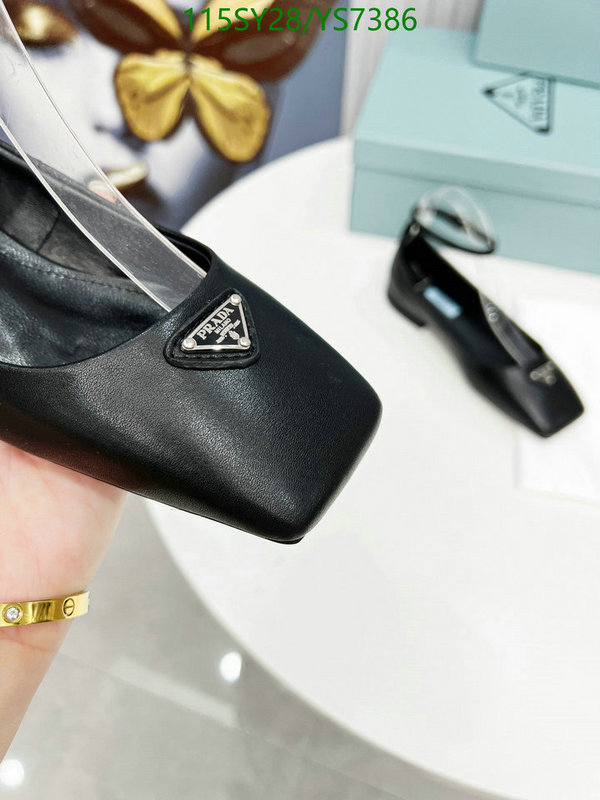 Women Shoes-Prada, Code: YS7386,$: 115USD