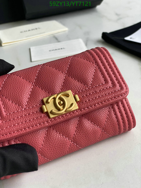 Chanel Bags -(Mirror)-Wallet-,Code: YT7121,$: 59USD