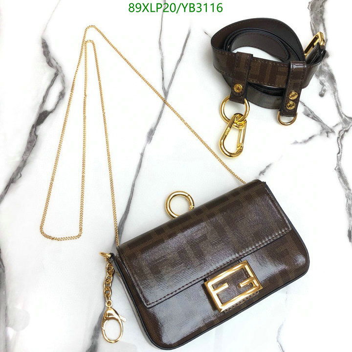 Fendi Bag-(4A)-Baguette-,Code: YB3116,$: 89USD