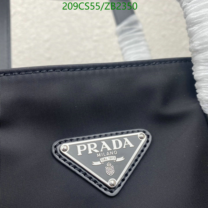 Prada Bag-(Mirror)-Handbag-,Code: ZB2350,$: 209USD