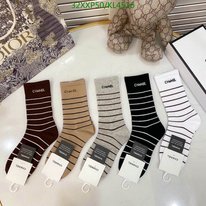 Sock-Chanel,Code: KL4516,$: 32USD