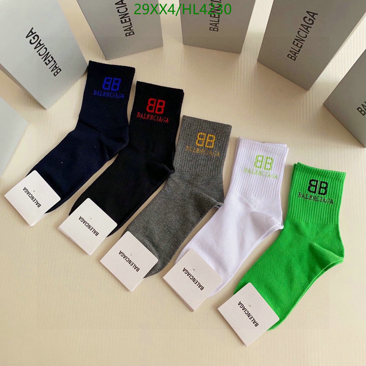 Sock-Balenciaga, Code: HL4230,$: 29USD