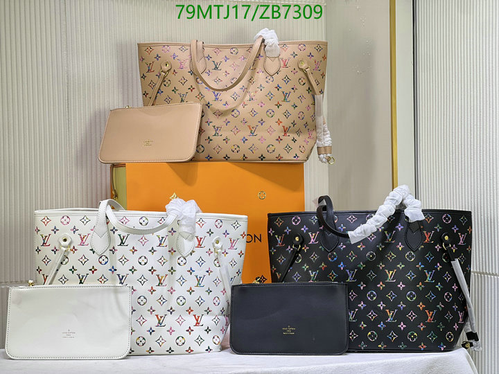 LV Bags-(4A)-Neverfull-,Code: ZB7309,$: 79USD