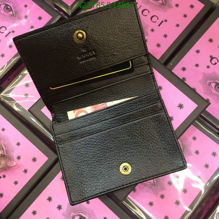 Gucci Bag-(4A)-Wallet-,Code: LT4857,$: 42USD