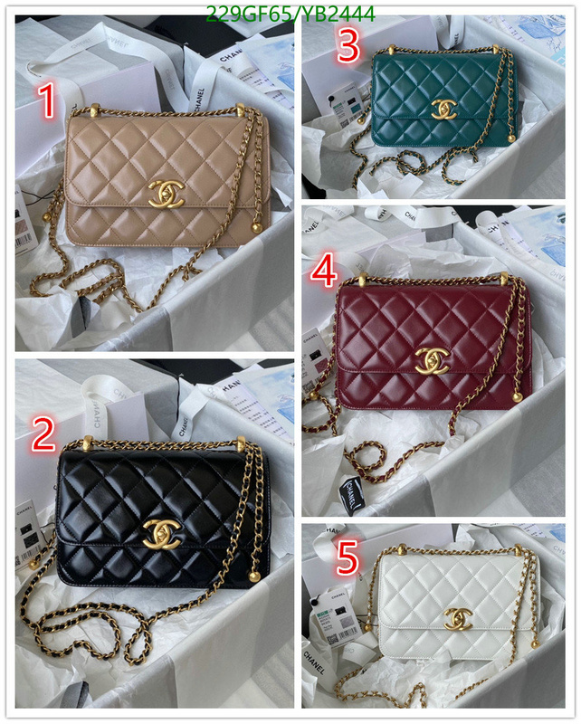 Chanel Bags -(Mirror)-Diagonal-,Code: YB2444,$: 229USD