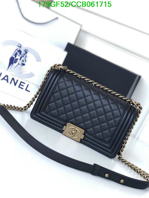 Chanel Bags -(Mirror)-Le Boy,Code: CCB061715,$: 179USD