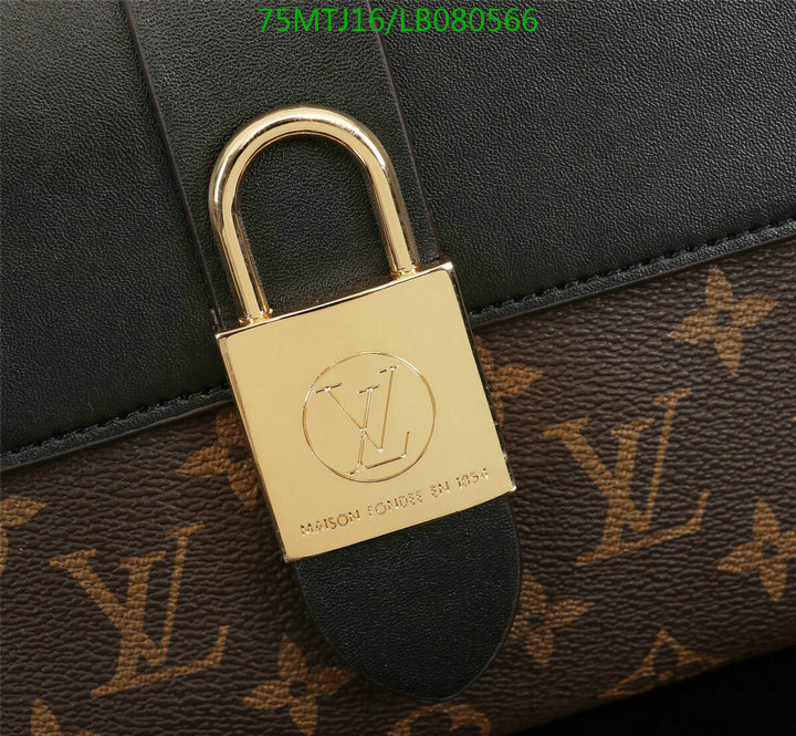 LV Bags-(4A)-Handbag Collection-,Code: LB080566,$: 75USD