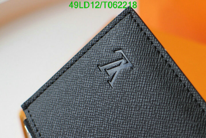 LV Bags-(Mirror)-Wallet-,Code: T062218,$: 49USD