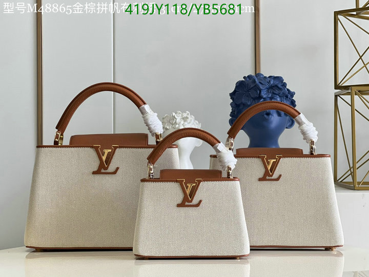 LV Bags-(Mirror)-Handbag-,Code: YB5681,