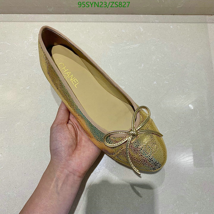 Chanel-Ballet Shoes,Code: ZS827,$: 95USD