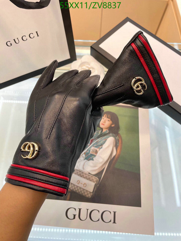 Gloves-Gucci, Code: ZV8837,$: 55USD