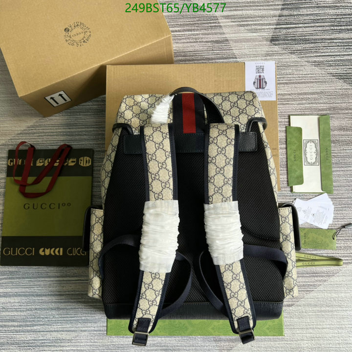Gucci Bag-(Mirror)-Backpack-,Code: YB4577,$: 249USD