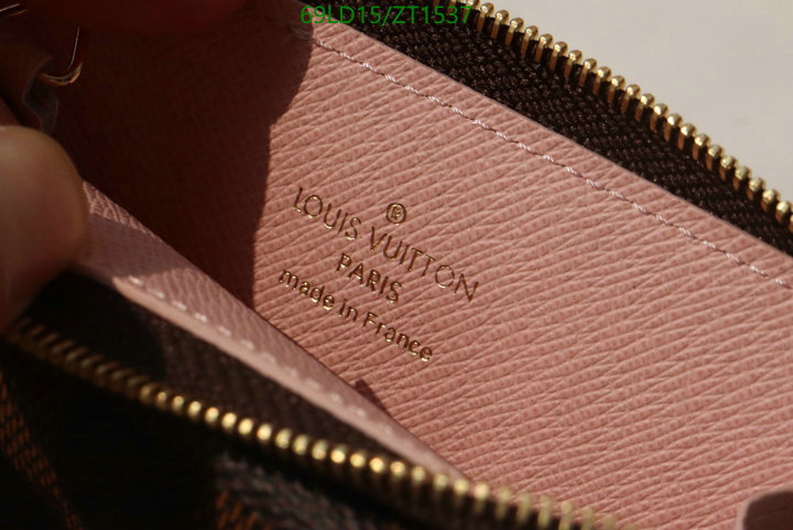 LV Bags-(Mirror)-Wallet-,Code: ZT1537,$: 69USD