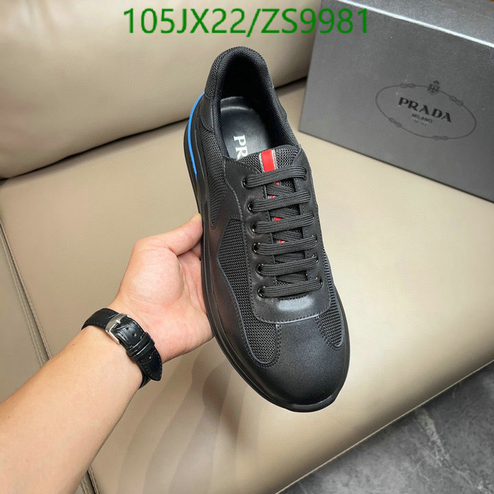 Men shoes-Prada, Code: ZS9981,$: 105USD