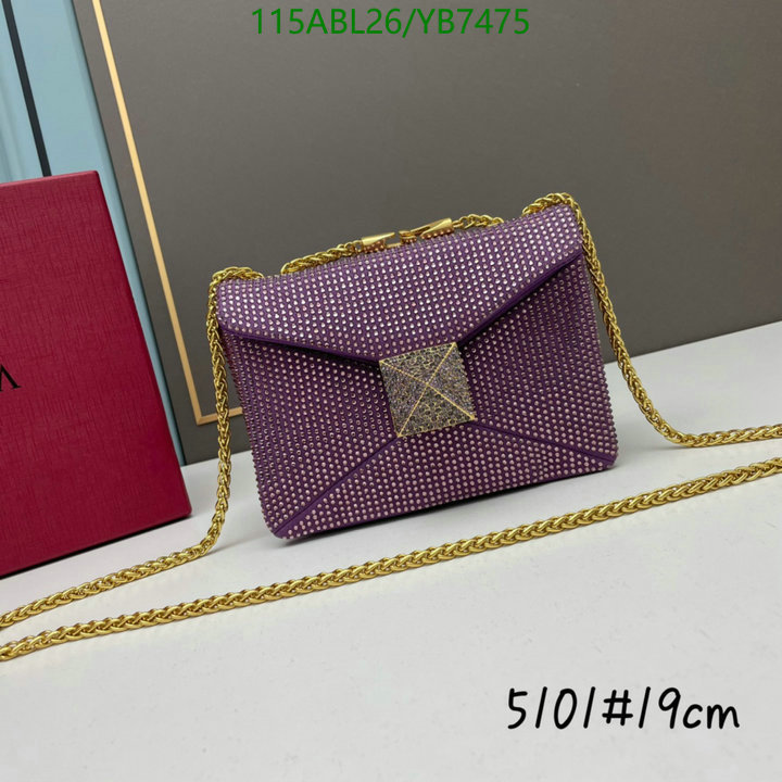 Valentino Bag-(4A)-Diagonal-,Code: YB7475,$: 115USD