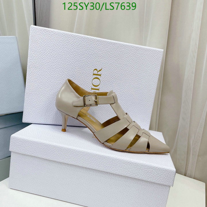 Women Shoes-Dior,Code: LS7639,$: 125USD