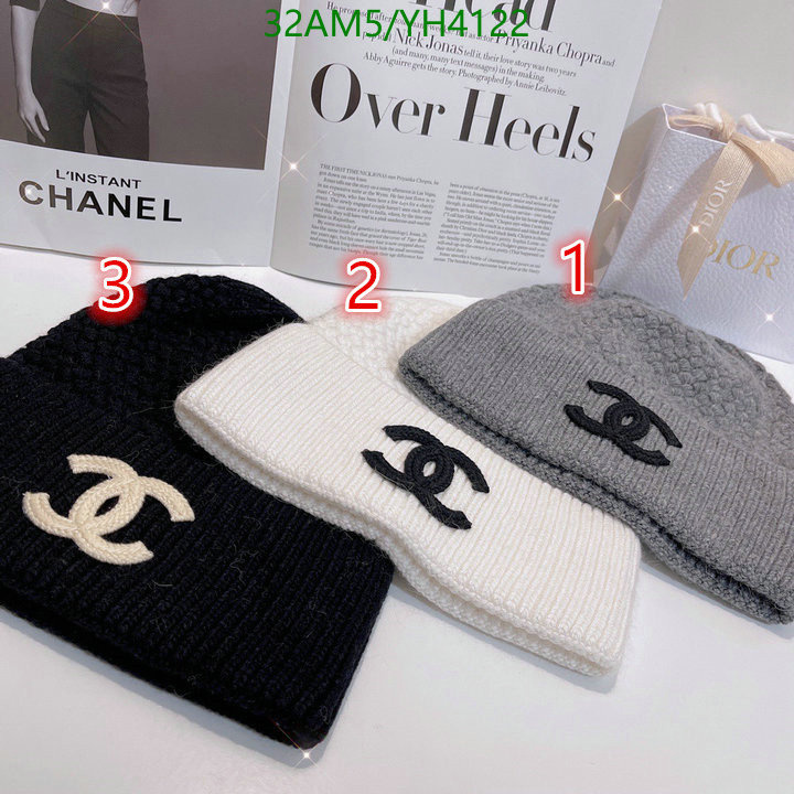 Cap -(Hat)-Chanel,Code: YH4122,$: 32USD