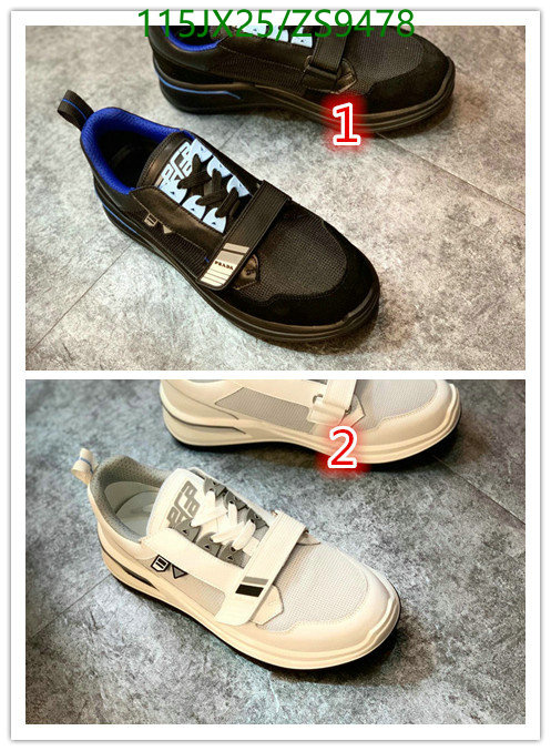Men shoes-Prada, Code: ZS9478,$: 115USD