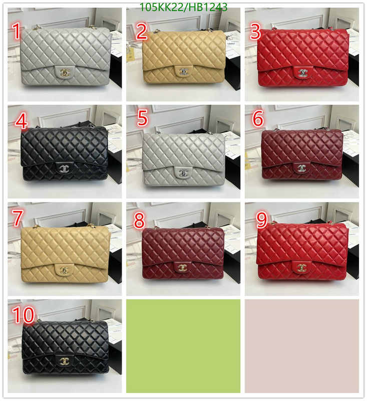 Chanel Bags ( 4A )-Diagonal-,Code: HB1243,$: 105USD