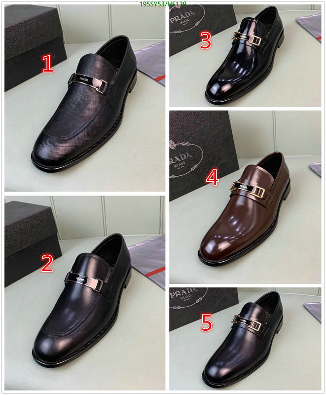 Men shoes-Prada, Code: HS129,$: 195USD