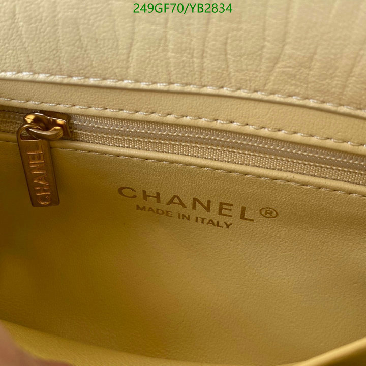 Chanel Bags -(Mirror)-Diagonal-,Code: YB2834,$: 249USD