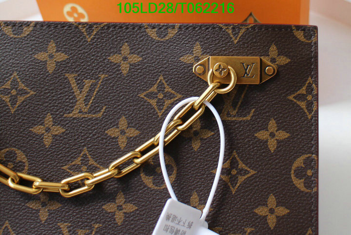 LV Bags-(Mirror)-Wallet-,Code: T062216,$: 105USD