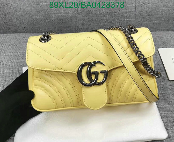 Gucci Bag-(4A)-Marmont,Code:BA0428378,$: 89USD