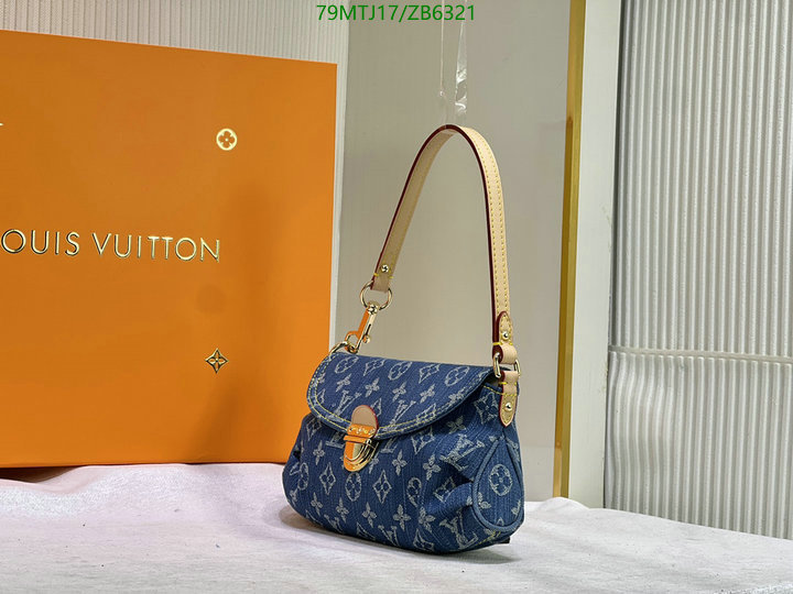 LV Bags-(4A)-Handbag Collection-,Code: ZB6321,$: 79USD