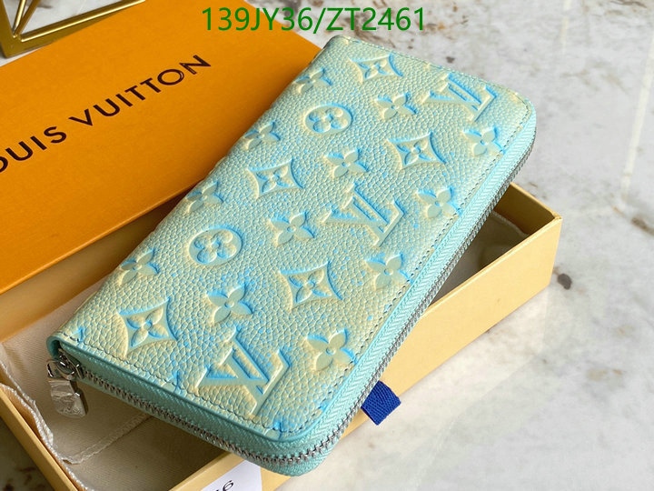 LV Bags-(Mirror)-Wallet-,Code: ZT2461,$: 139USD