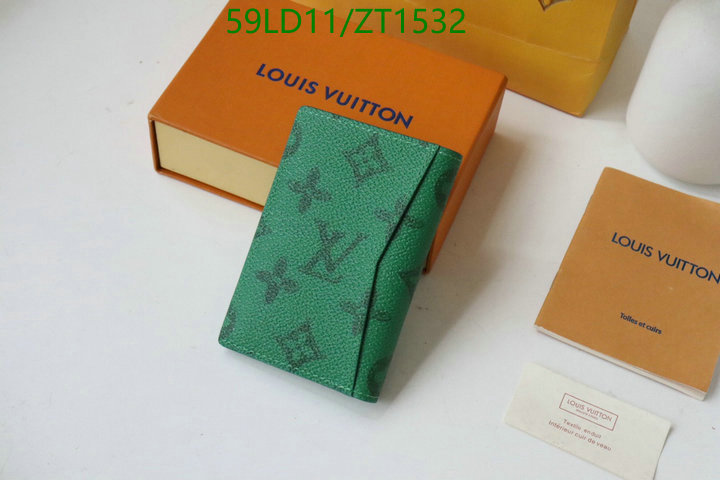 LV Bags-(Mirror)-Wallet-,Code: ZT1532,$: 59USD