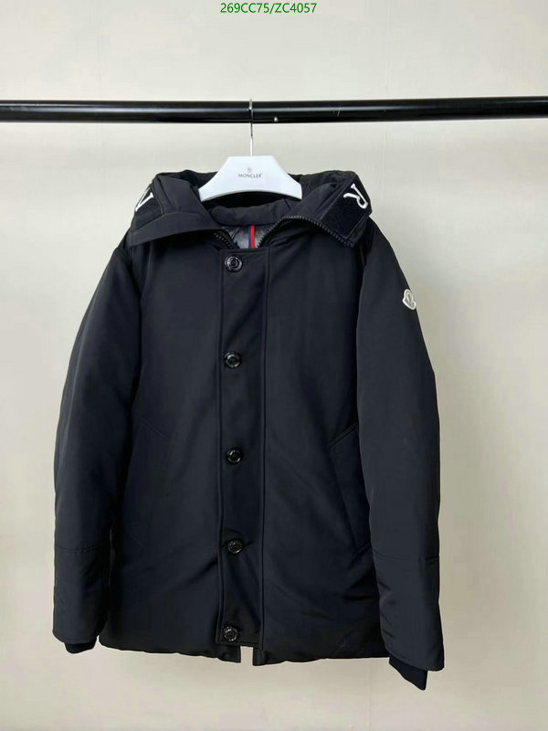 Down jacket Men-Moncler, Code: ZC4057,$: 269USD