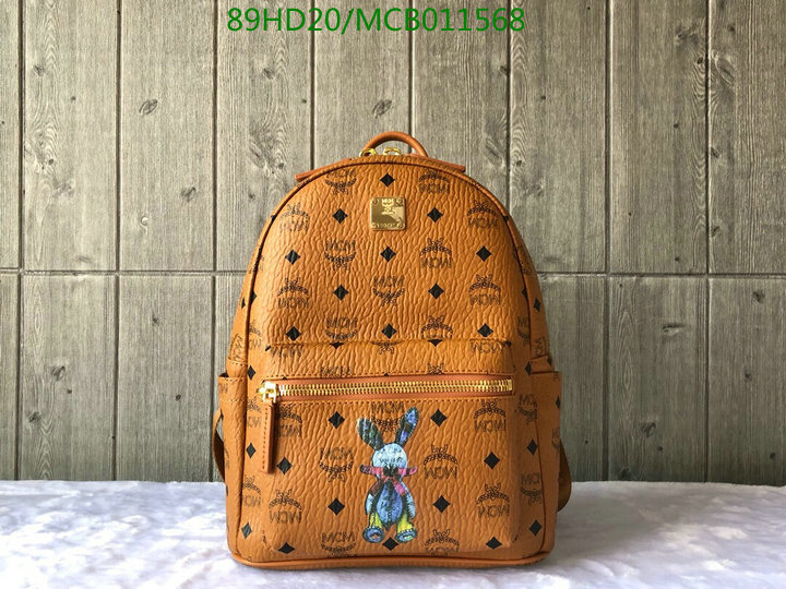 MCM Bag-(Mirror)-Backpack-,Code: MCB011568,$:89USD