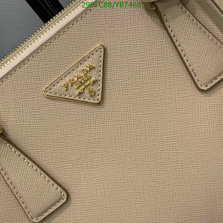 Prada Bag-(Mirror)-Handbag-,Code: YB7468,$: 299USD