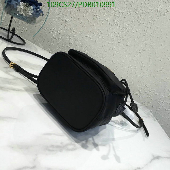 Prada Bag-(Mirror)-Backpack-,Code: PDB010991,$: 109USD