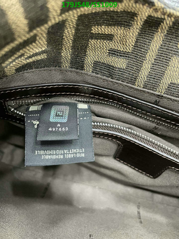 Fendi Bag-(Mirror)-Handbag-,Code: SS1009,